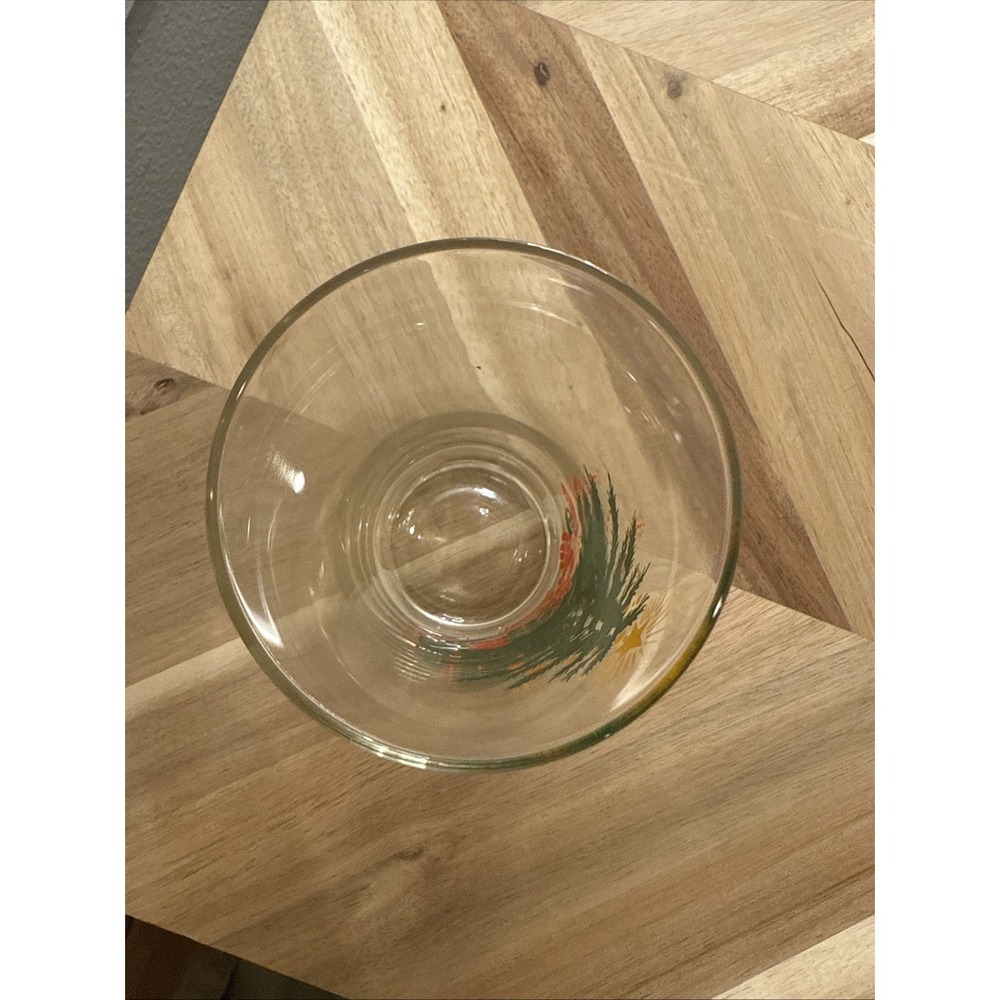 1 VTG‎ Libby Highball Cocktail Glass MCM XMAS Tree•Star•Trumpet•Drum•Soccer Ball - Picture 2 of 4